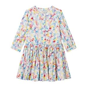 STELLA MCCARTNEY - RAINBOW STARS TWILL DRESS